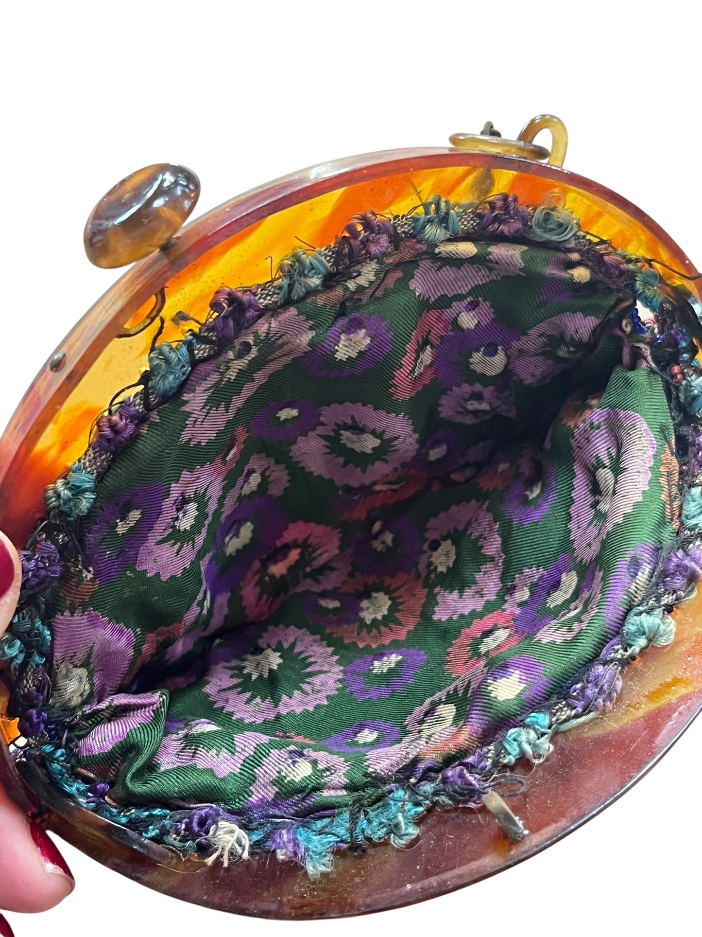 DAINTY SEED BEAD PURSE