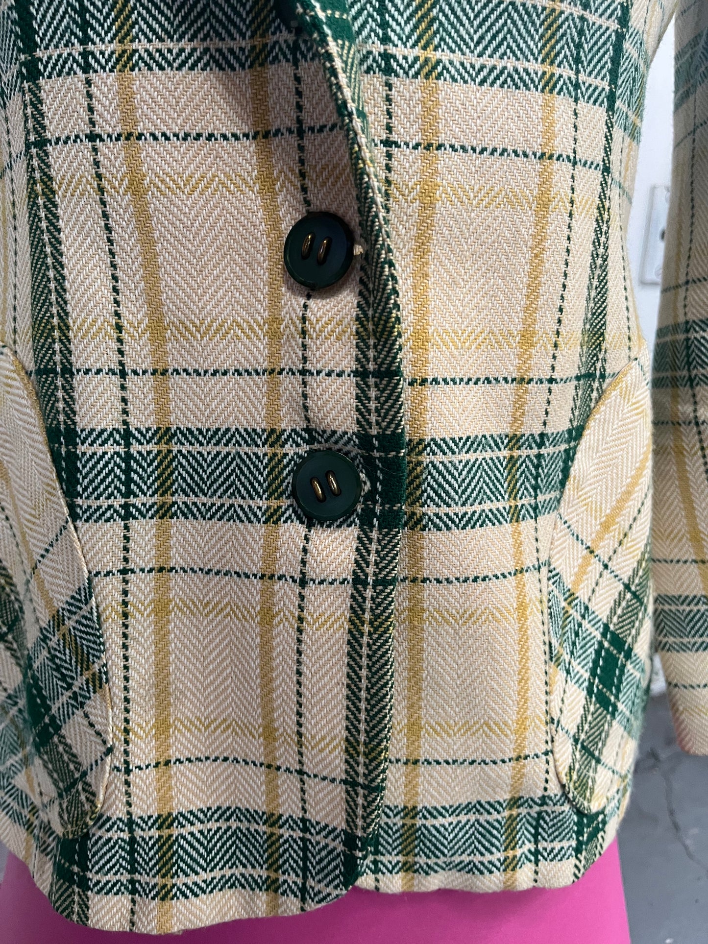 TARTAN BLAZER SZ 12