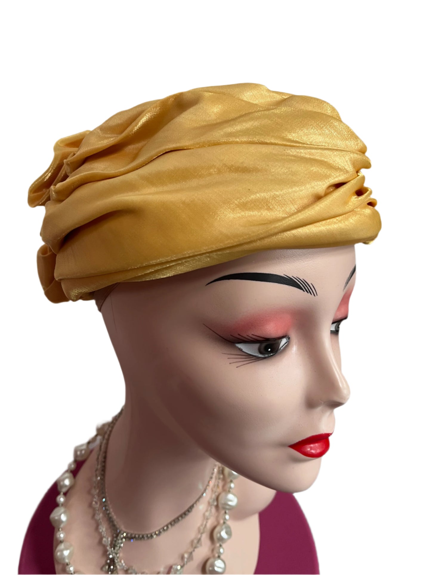 GOLD VINTAGE HAT
