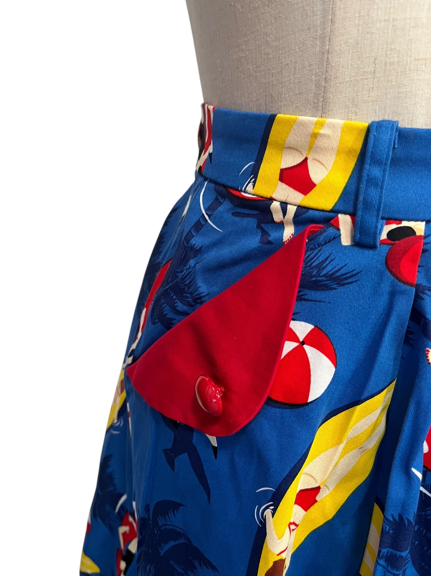 COLLECTIF DAKOTA SWING SKIRT SZ 6
