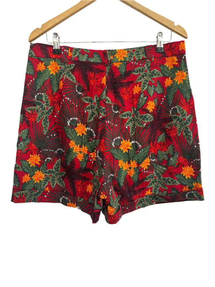 COLLECTIVE JUNGLE FEVER SHORTS SZ 16