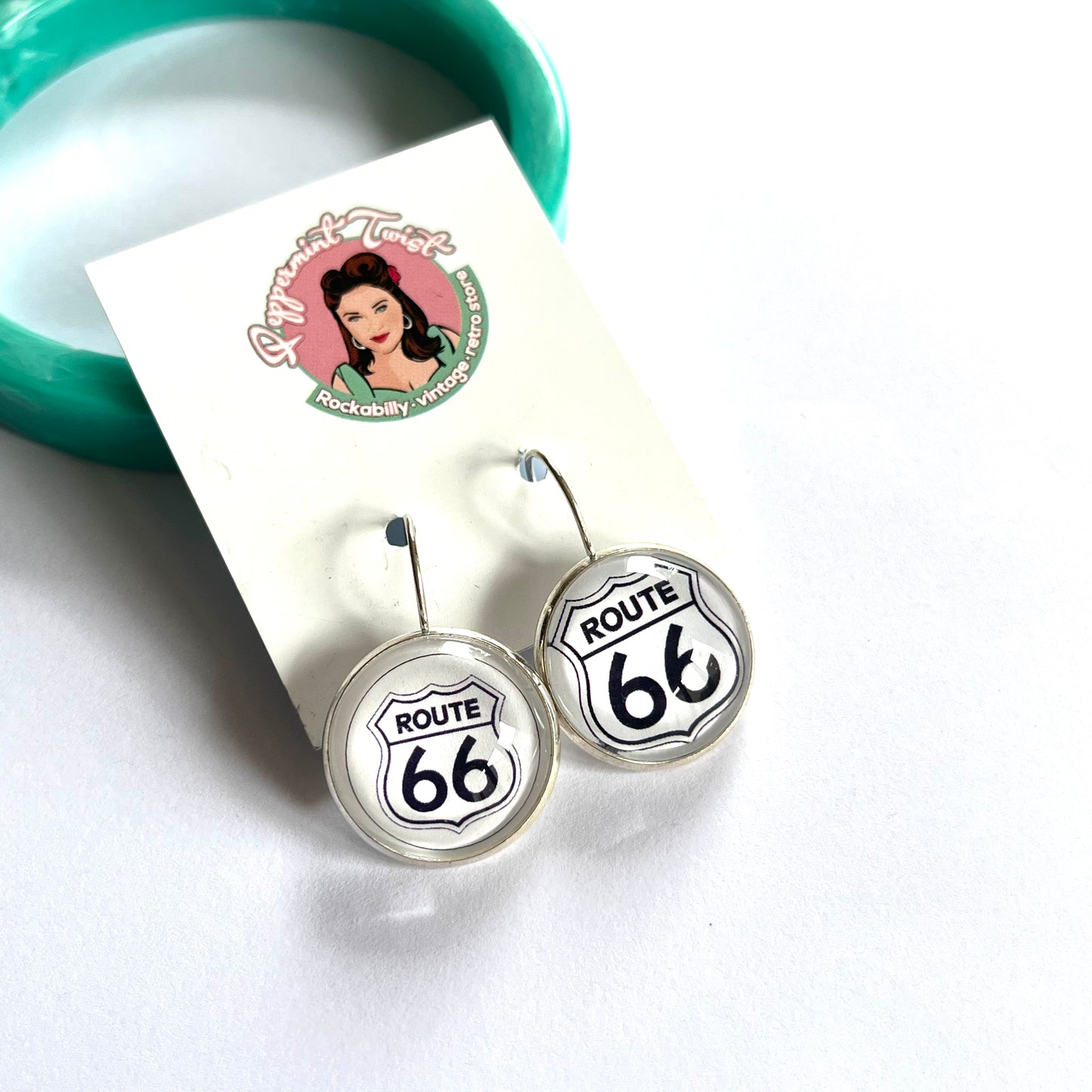 ROUTE 66 12mm Earrings