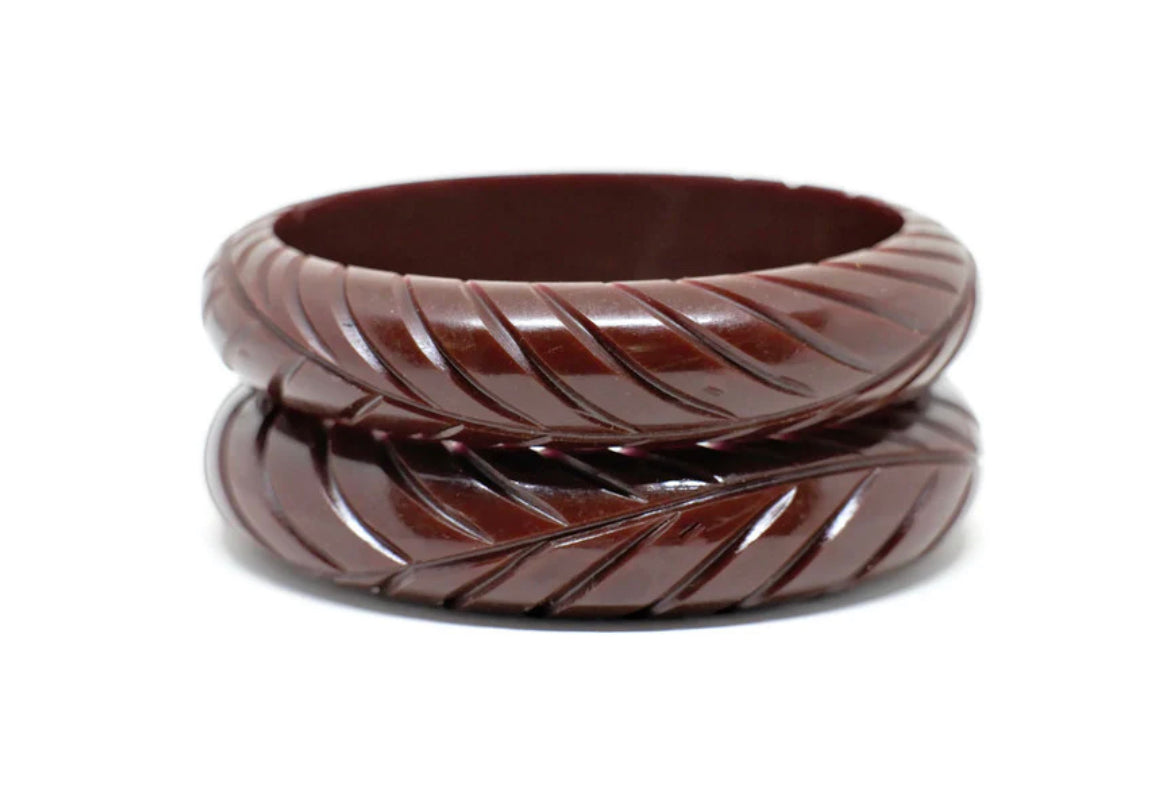 MIDI CREEPER CARVED BANGLE