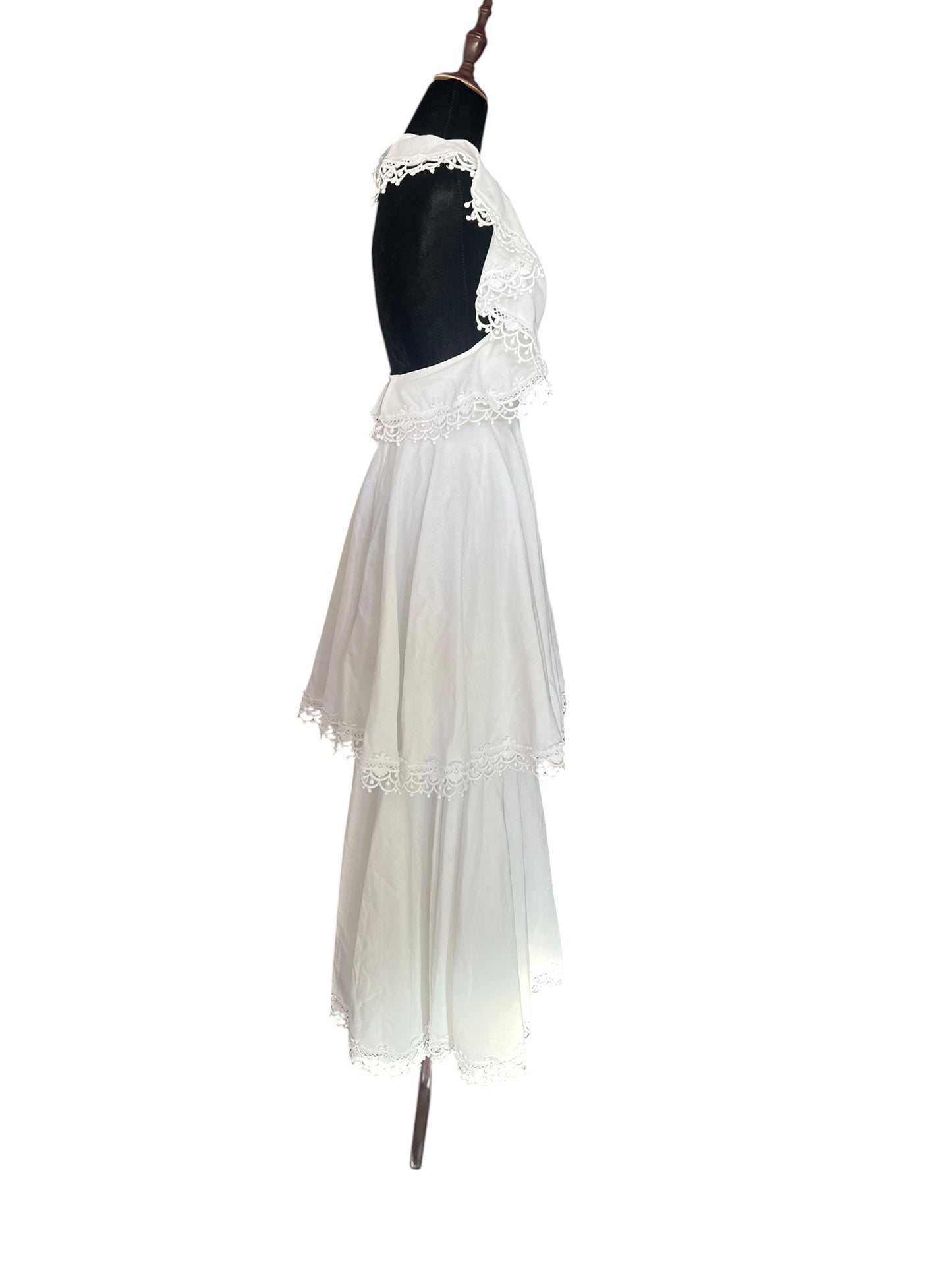 1970s WHITE DRESS | 4/6
