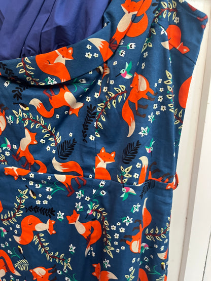 LINDY BOP FOX DRESS SZ 20