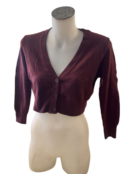 BROWN MAK CARDIGAN | M