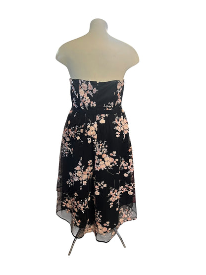 CITY CHIC FLORAL COCKTAIL DRESS | S