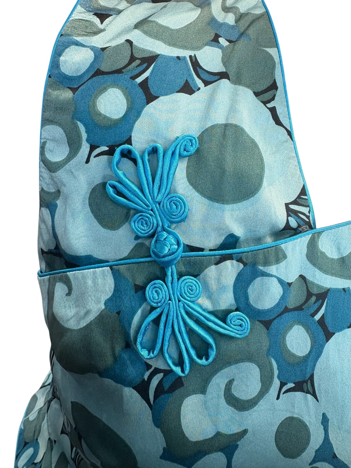 BLUE PAISLEY STYLE VEST | 10