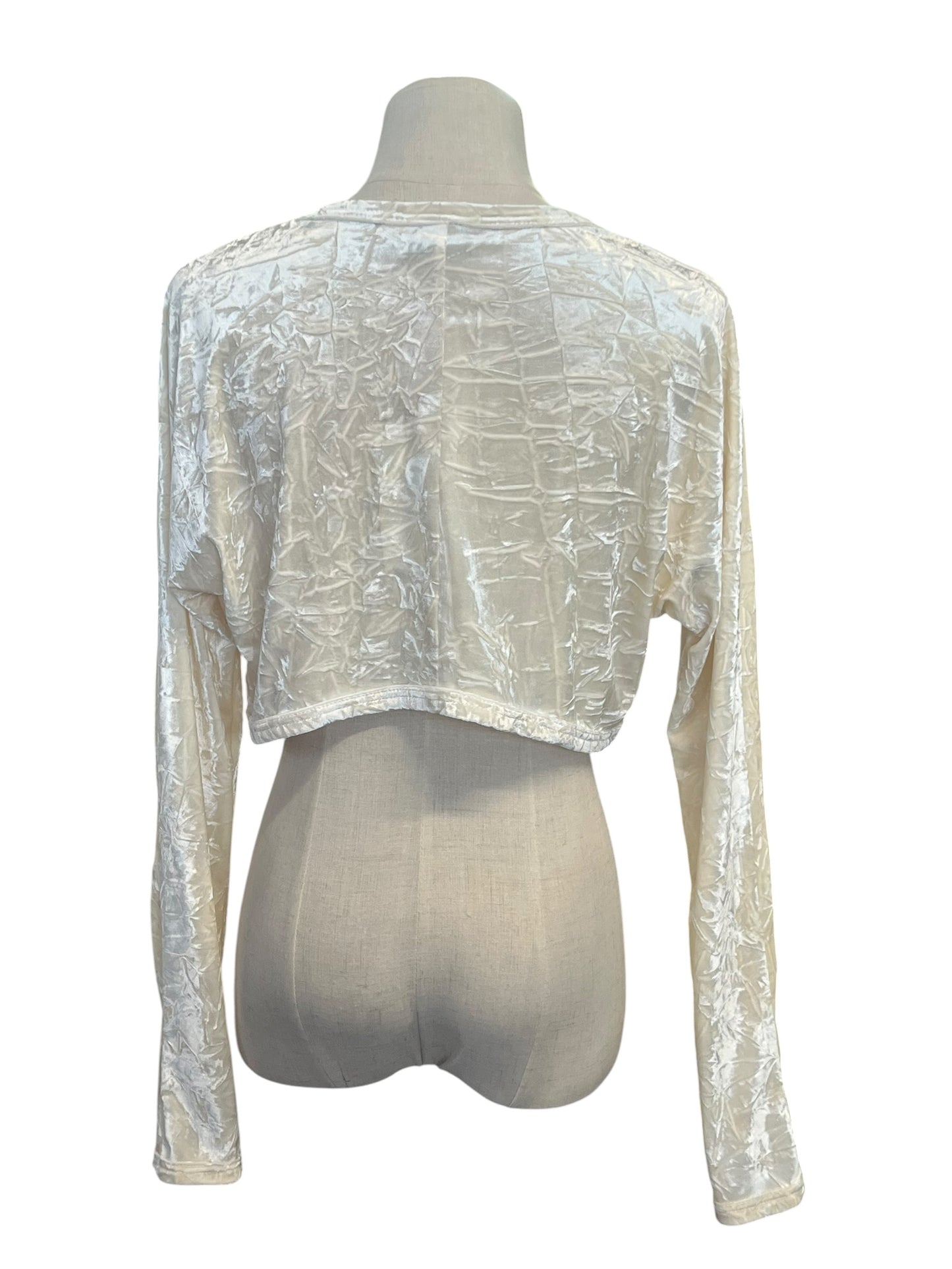 CIRCLE WORKS VELVET BOLERO | M