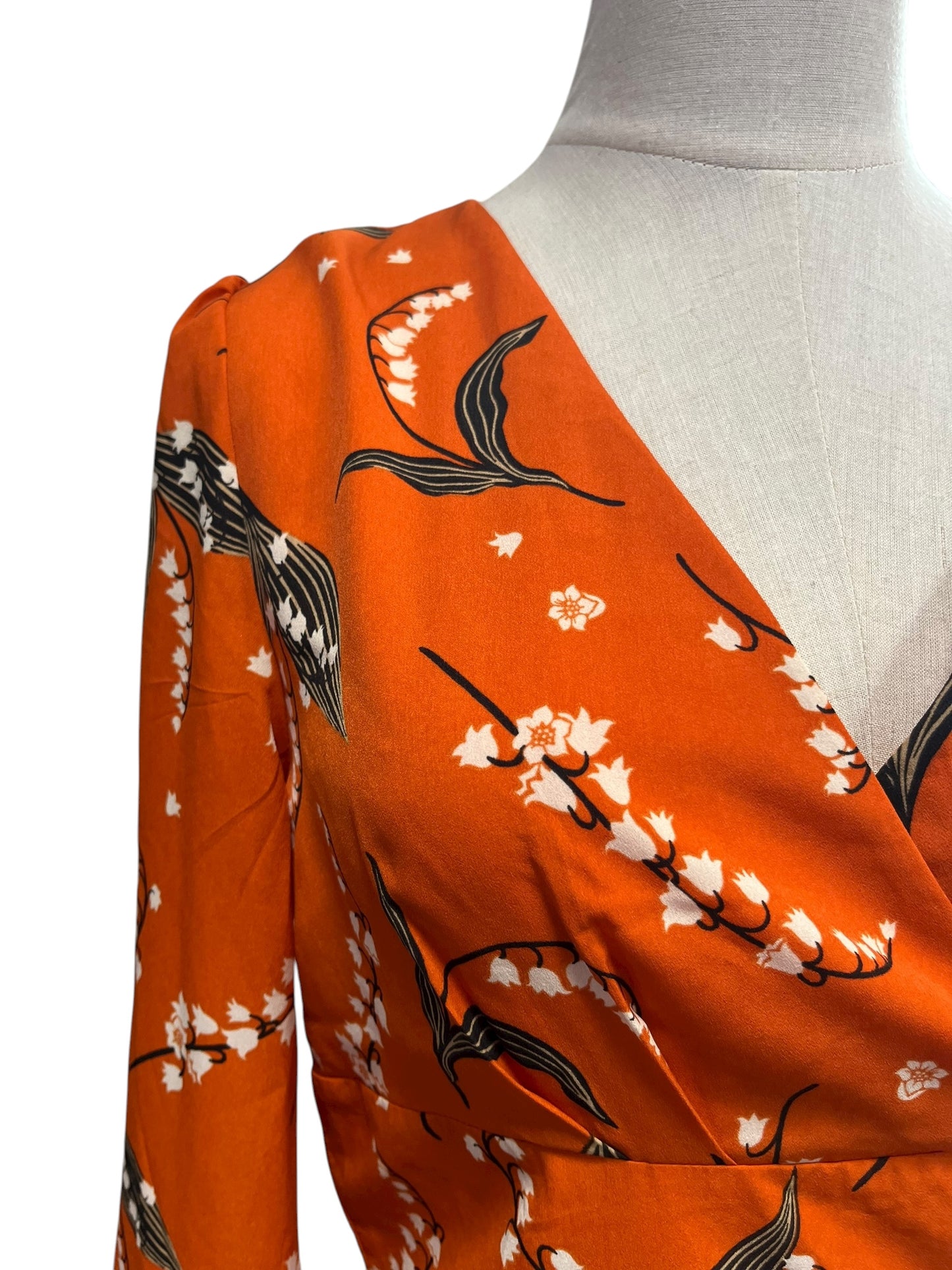 JOANIE TANGERINE LILYBELL DRESS | 10