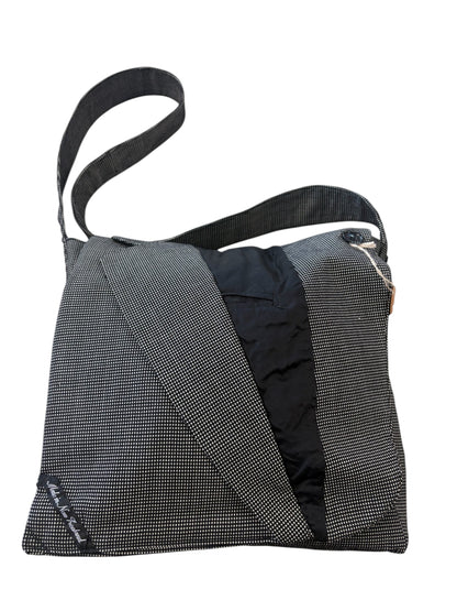 BLACK DIAMOND RECYCLED SUIT JACKET SATCHEL