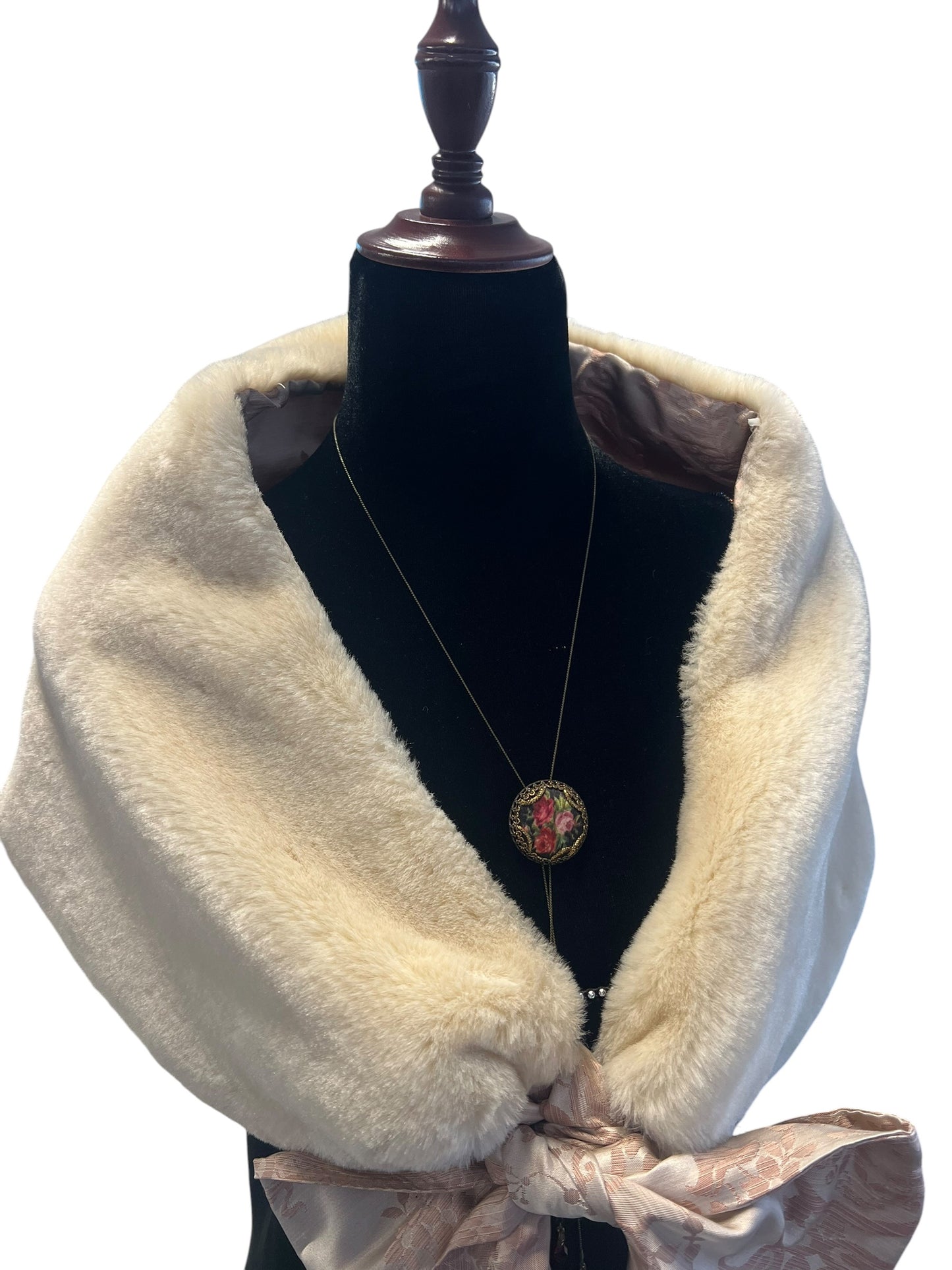 GEORGE FAUX FUR NECK PIECE