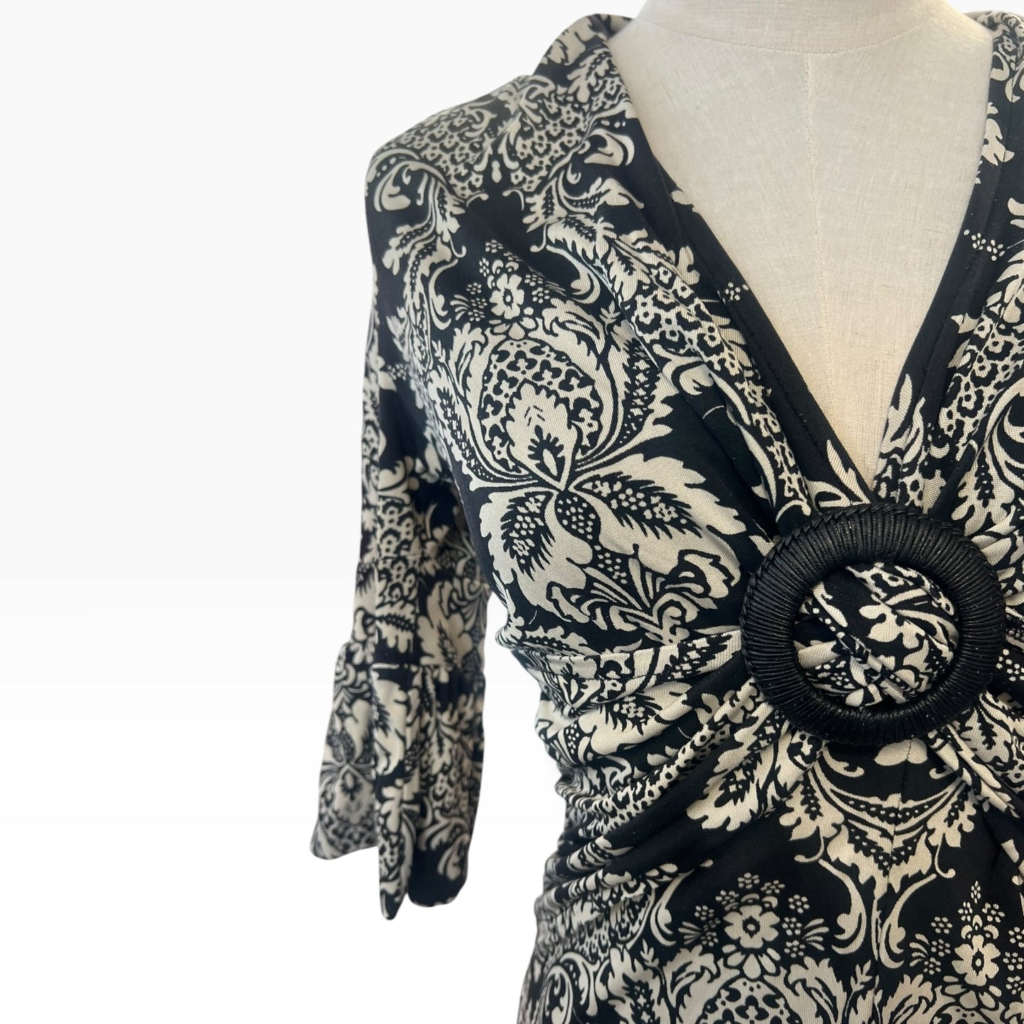 ALANNAH HILL B&W PAISLEY DRESS | 8