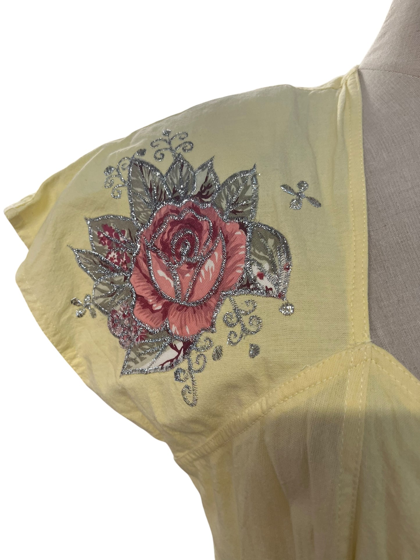 RAAM YELLOW WESTERN DRESS | 14