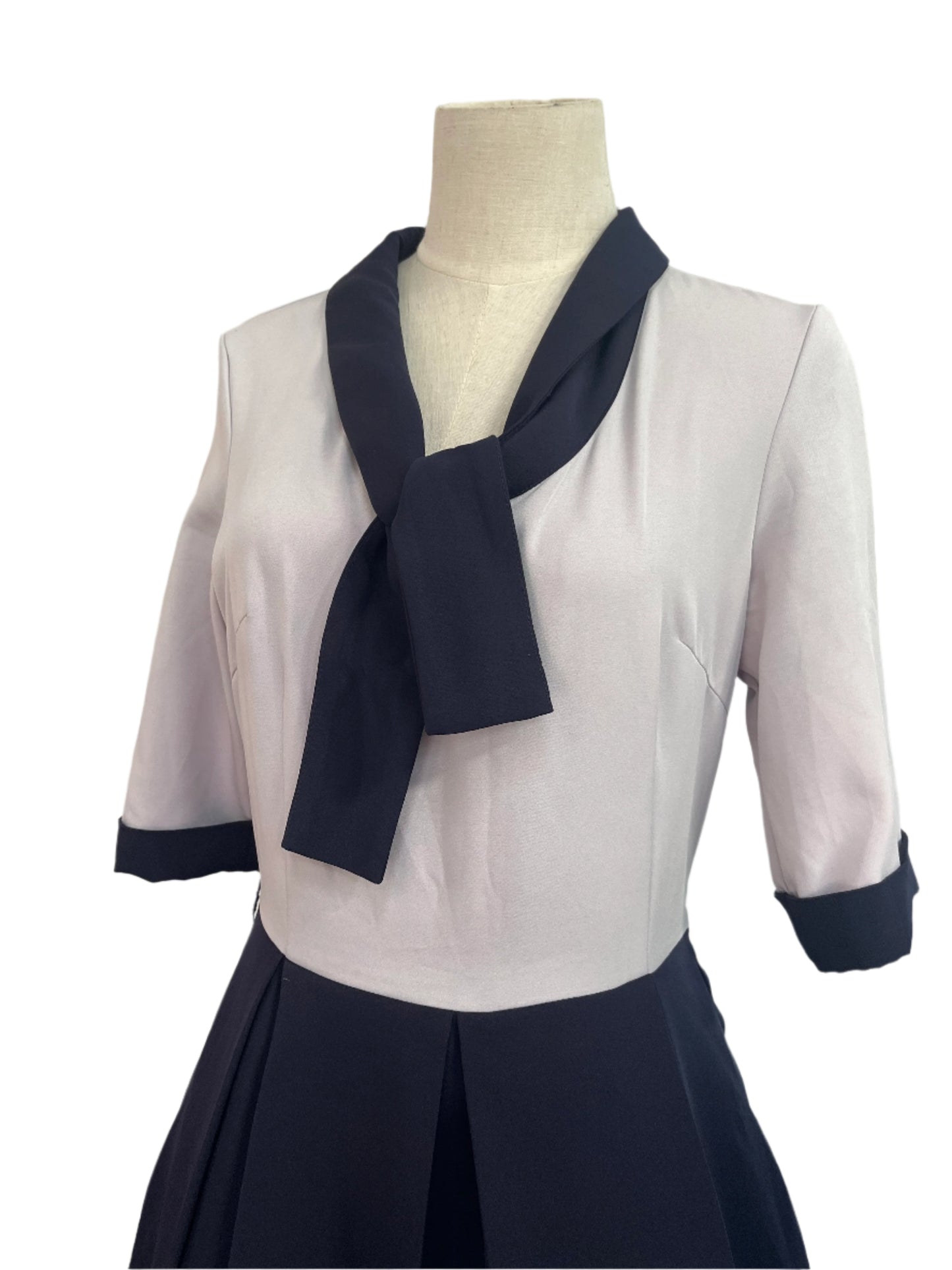 COLLECTIF GREY & BLACK DRESS SZ 12