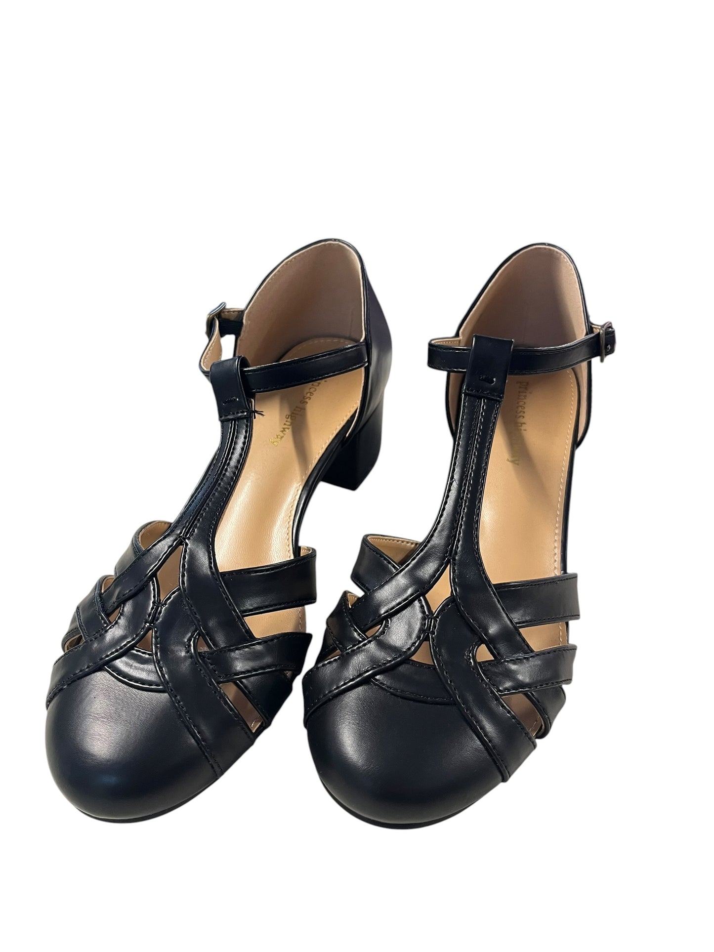 PRINCESS HIGHWAY BLACK HEELS  | 38