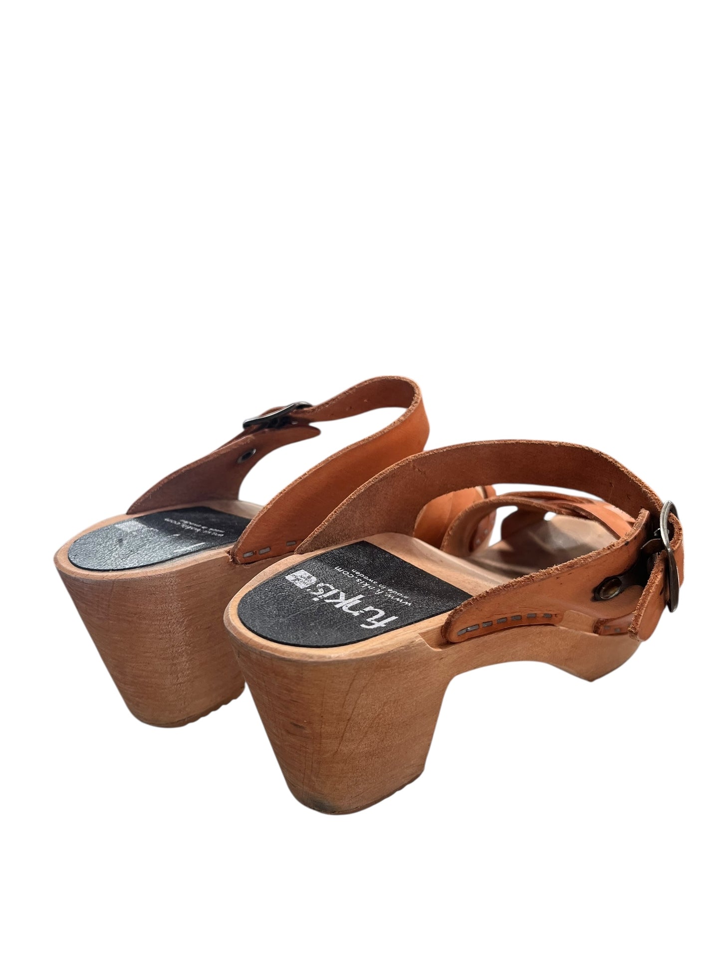 FUNKIS BROWN CLOGS | 35/5