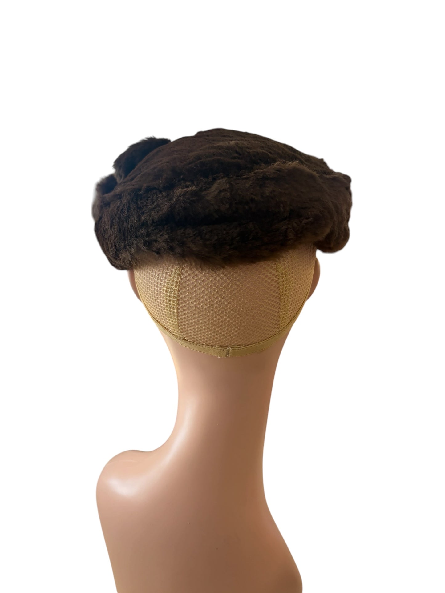 FUR SWIRL HAT