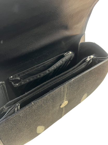 RARE STINGRAY LEATHER SHOULDER BAG