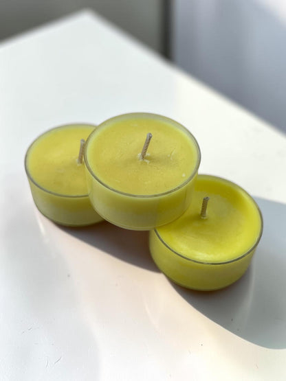 SOY TEALIGHT CANDLES 4hr burn time