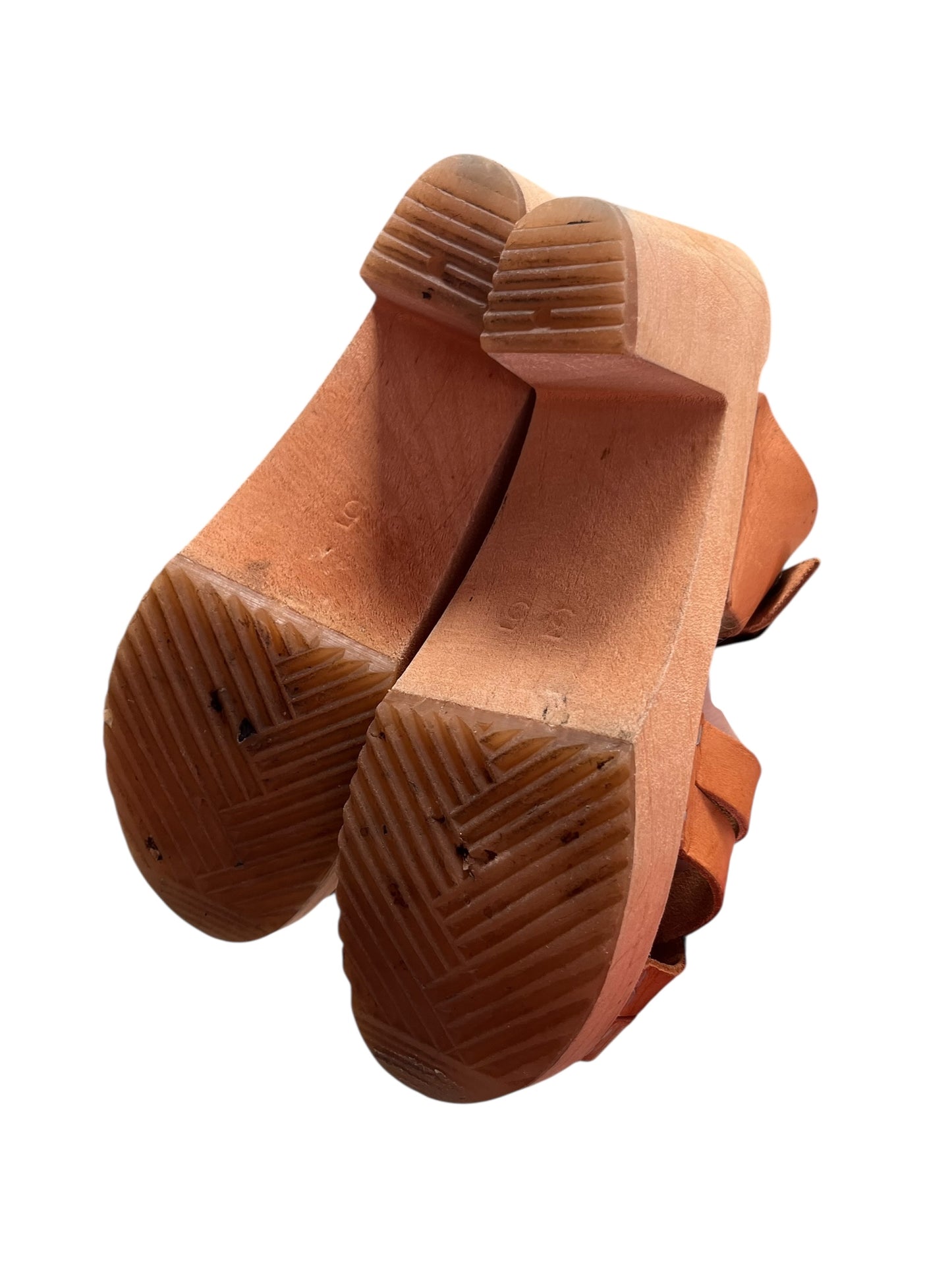 FUNKIS BROWN CLOGS | 35/5