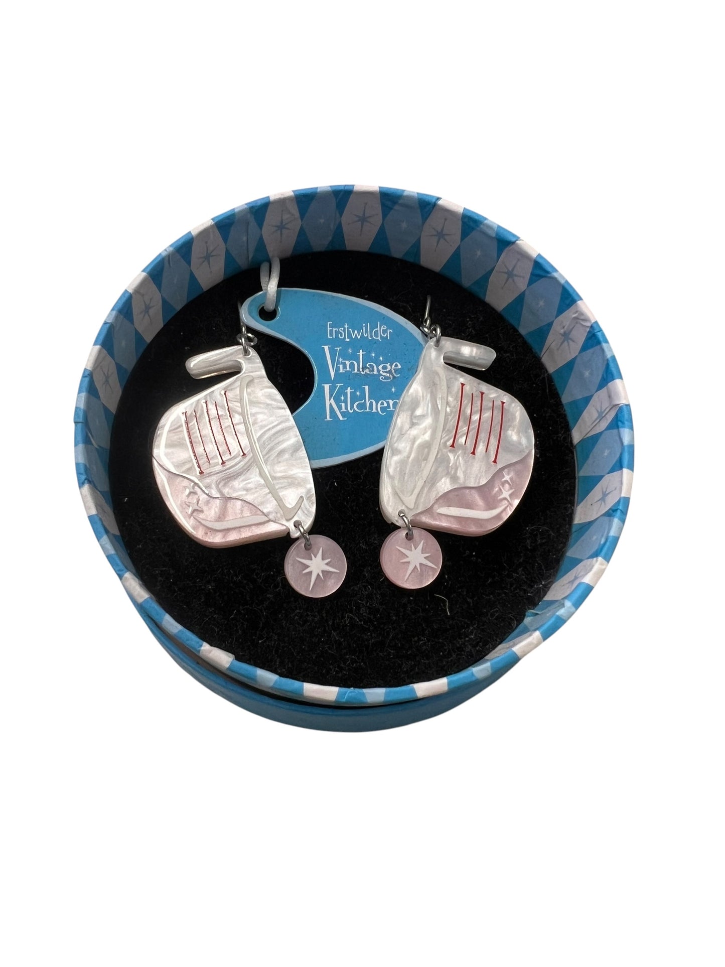 ERSTWILDER - MEASURE TWICE POUR ONCE EARRINGS