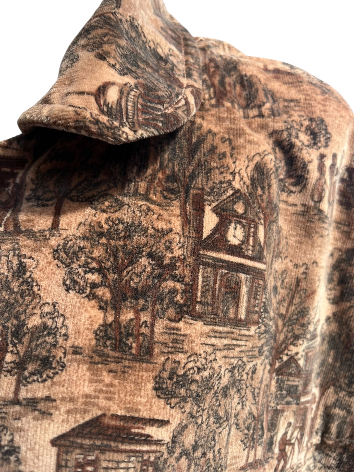 CHARMING VELVET CAPE