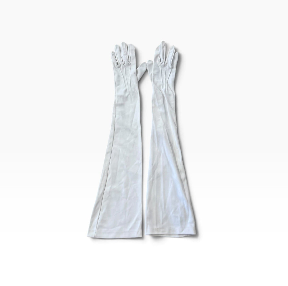OVER ELBOW WHITE GLOVES | 7