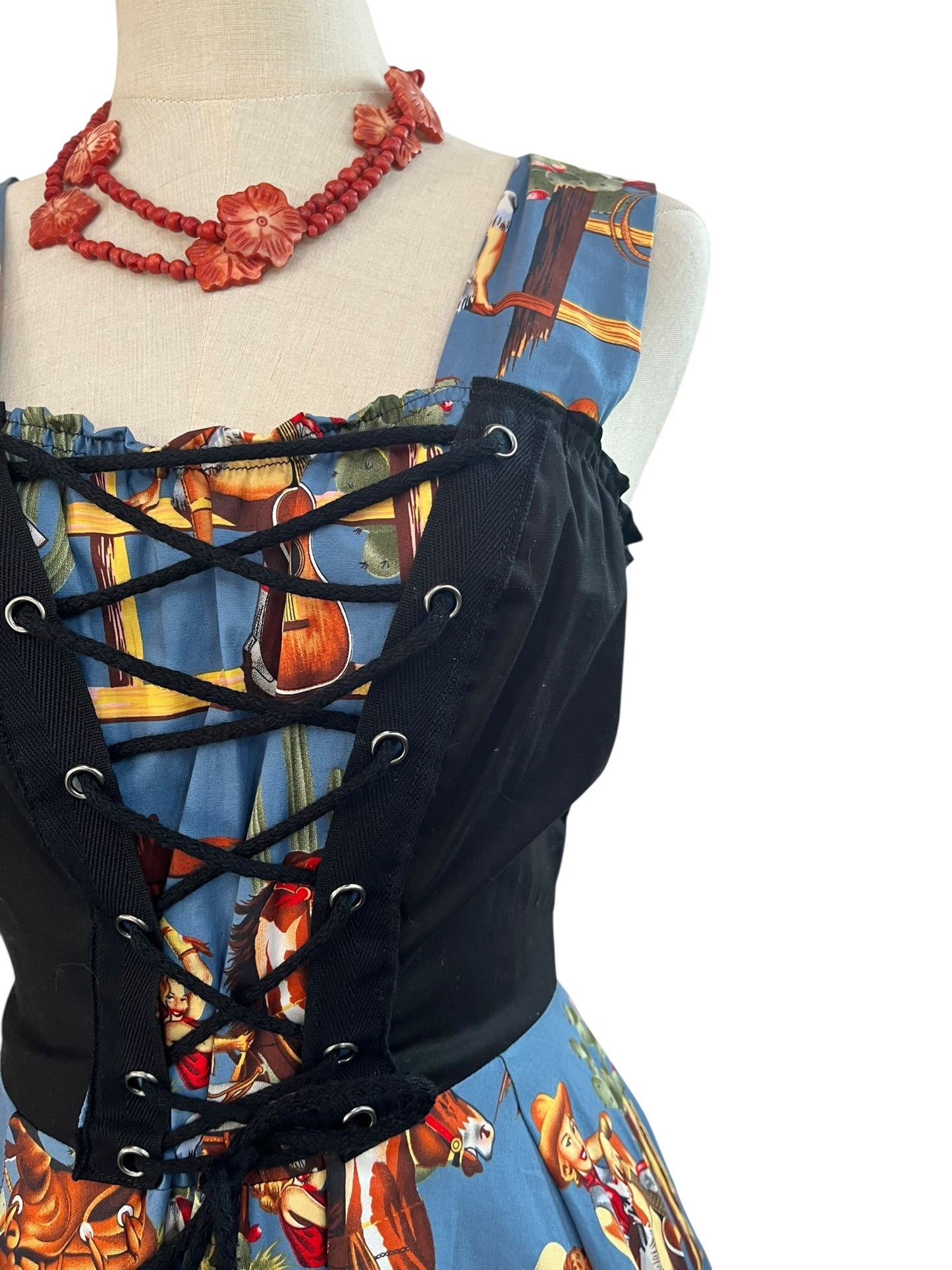 CORSETED COWGIRL DRESS | 12