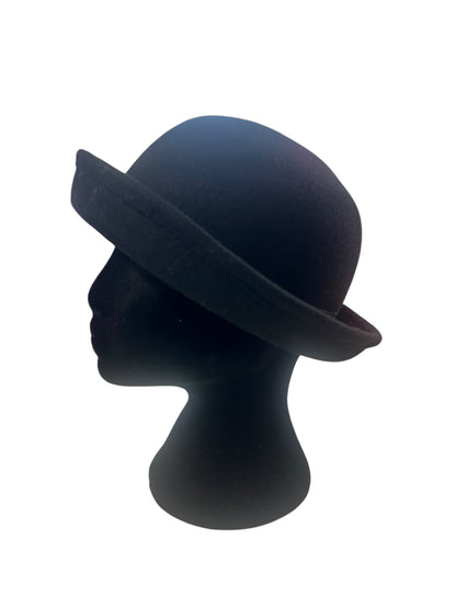 BLACK BOWLER HAT
