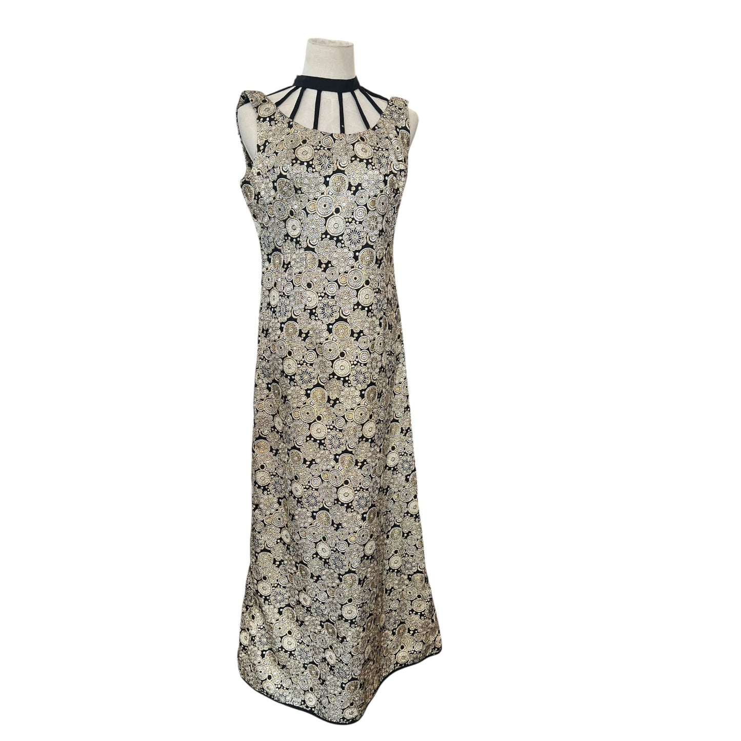 METALLIC 70S DRESS | 12