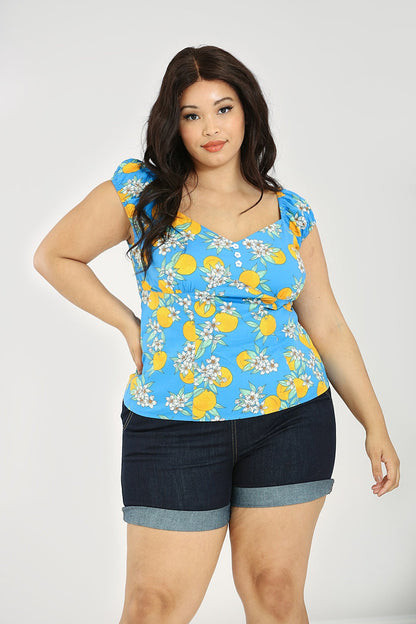 HELLBUNNY VALENCIA TOP SZ 20