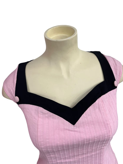 DIXIEFIELD PINK WIGGLE DRESS SZ 16