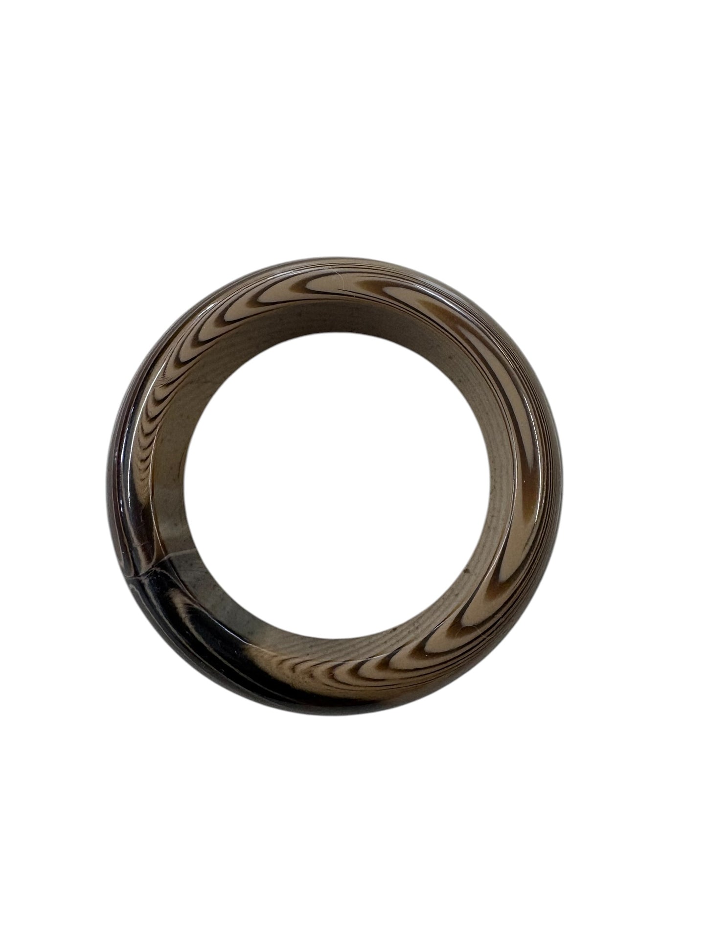 BROWN WOODGRAIN STYLE BANGLE