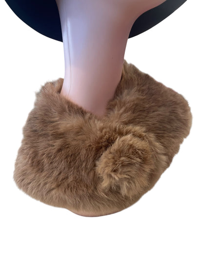 RABBIT FUR NECK CUFF