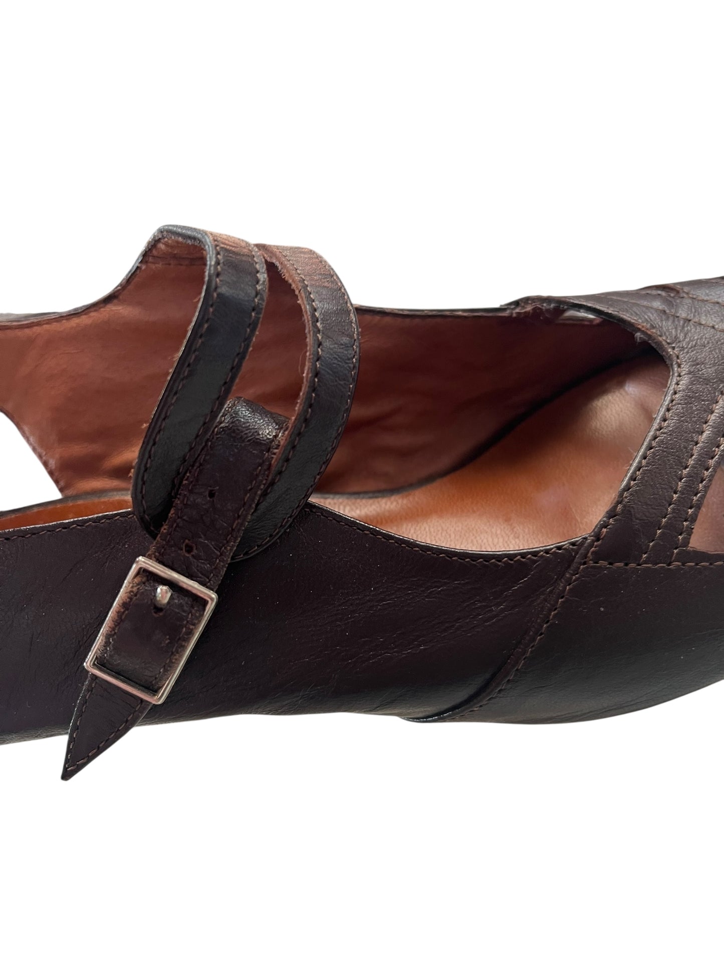 REMIX LEATHER SLINGBACKS | 8.5