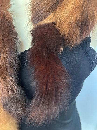 FOX FUR NECK STOLE