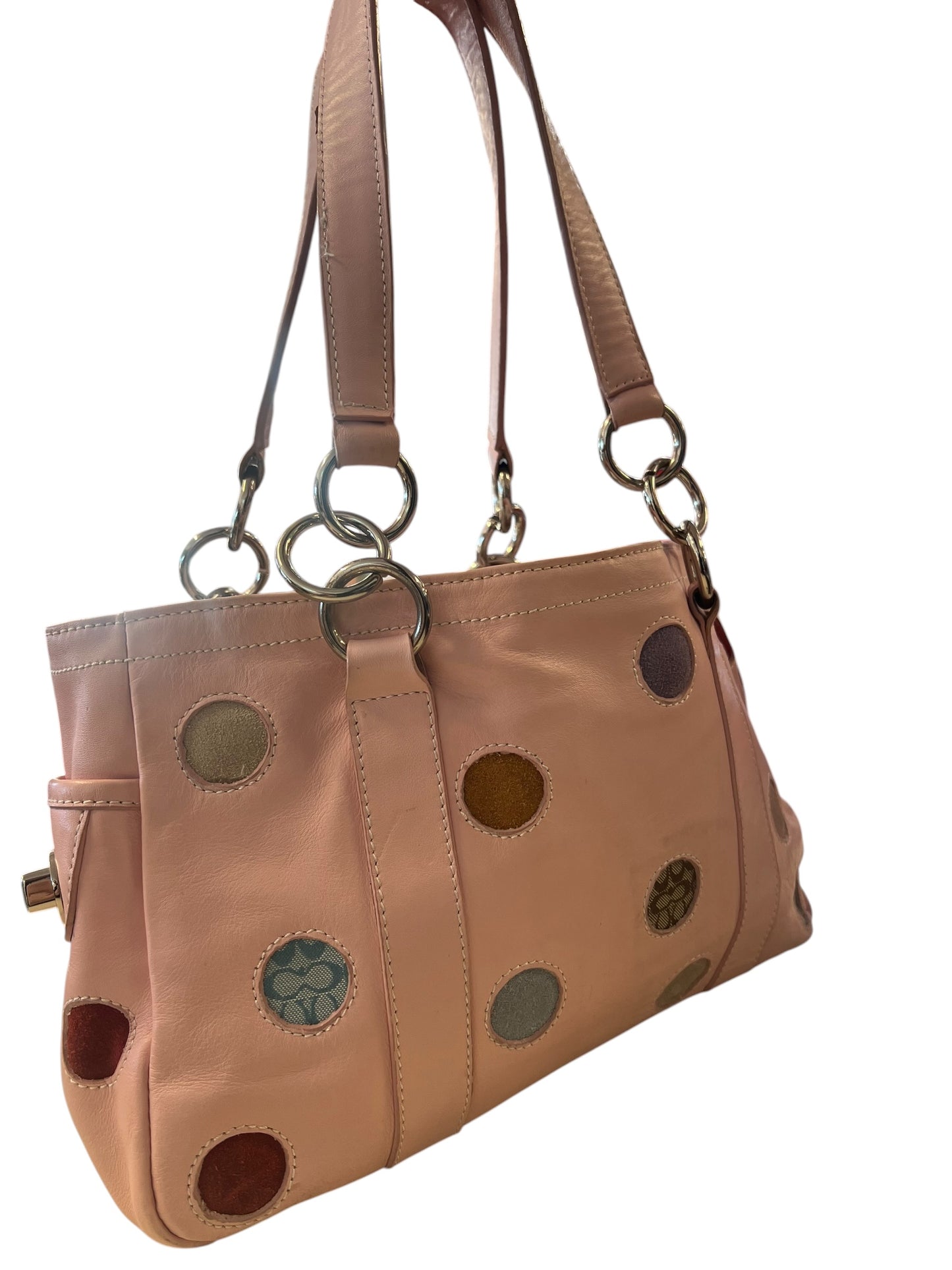 PINK COACH BAG