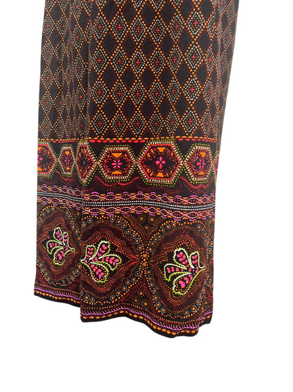 COTTON PAISLEY 70S DRESS SZ 10