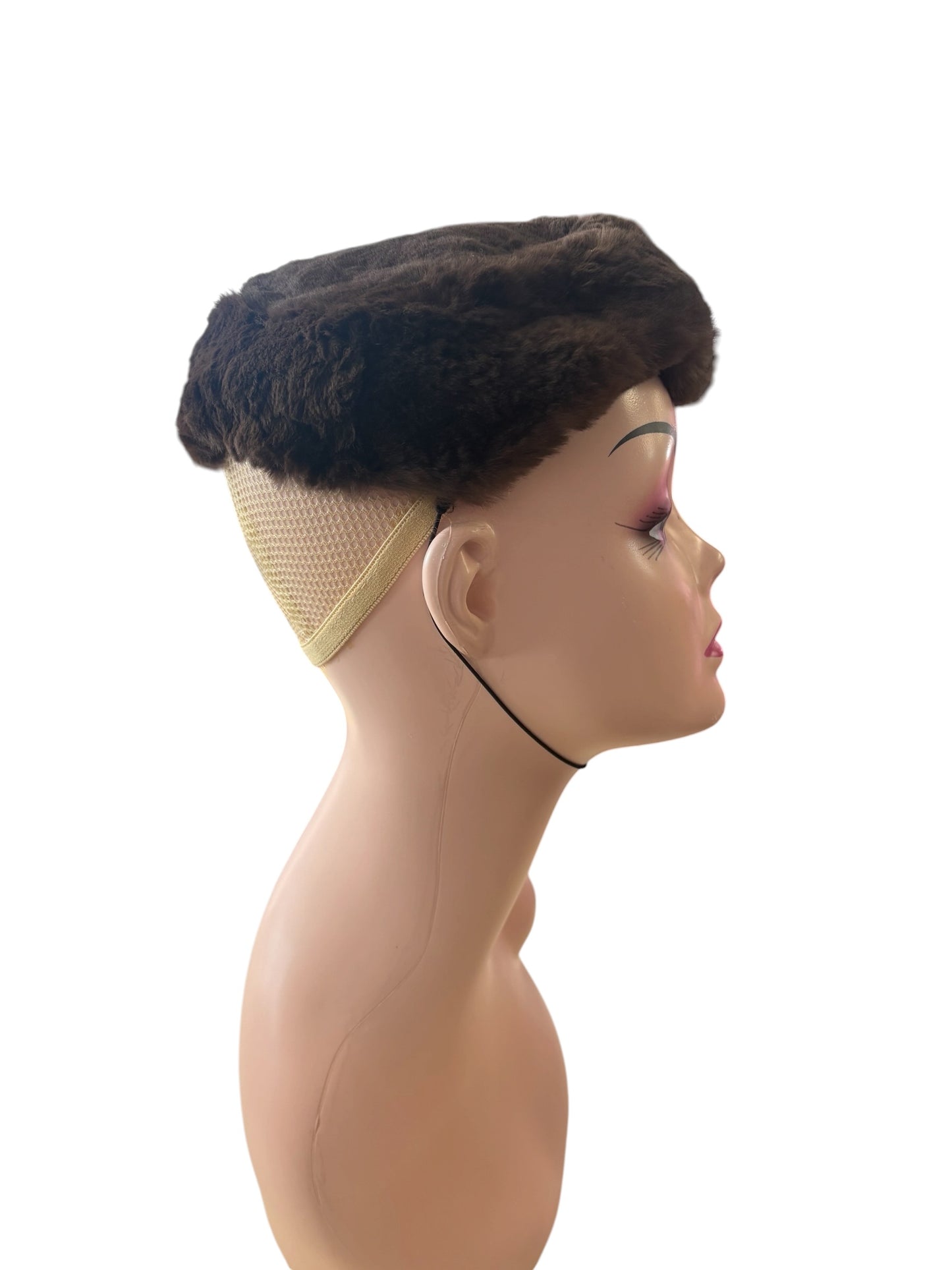FUR SWIRL HAT