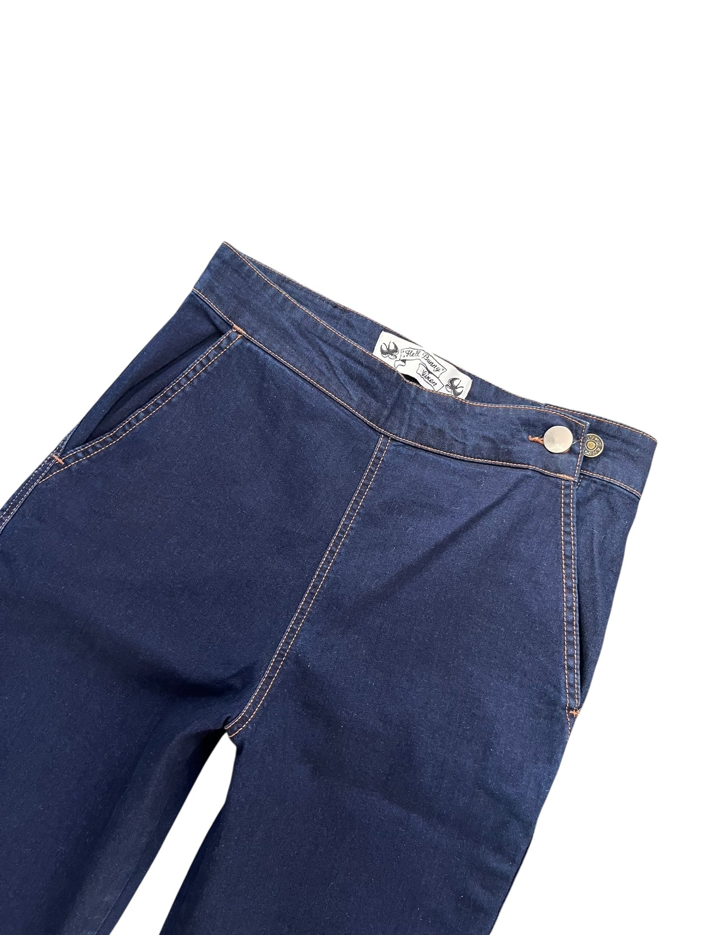 HELL BUNNY BLUE JEANS | 10