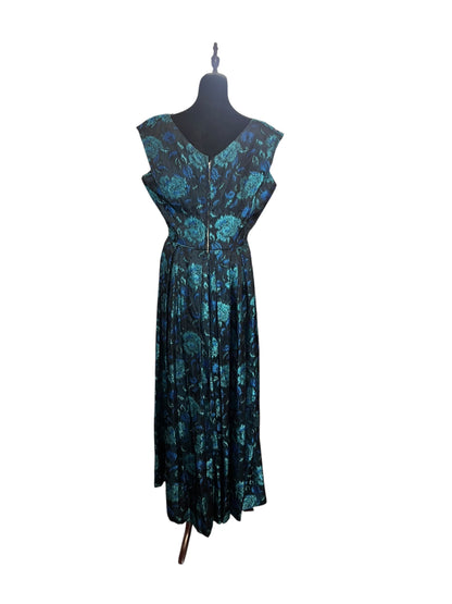 STRAVEN BLUE & GREEN GOWN | 16