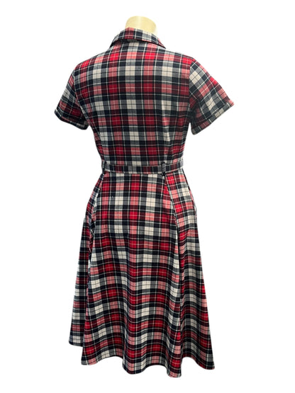 COLLECTIF TARTAN SHIRT DRESS | 14