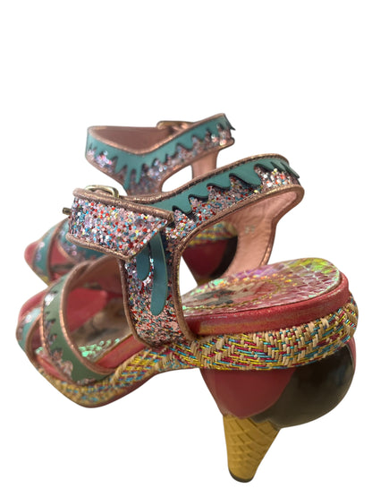 IRREGULAR CHOICE ICE CREAM SHOES | 37