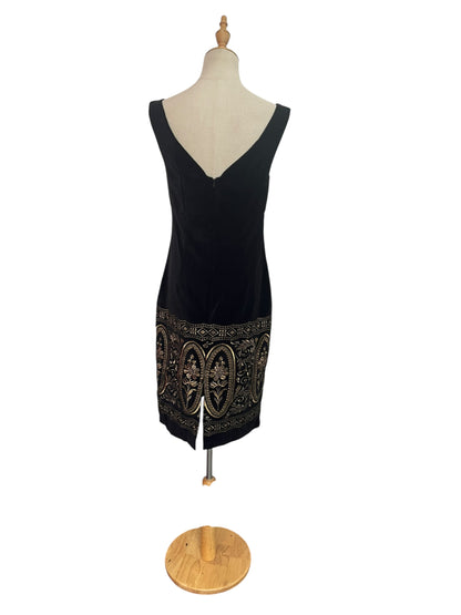 CATHERINE VELVET & GOLD DRESS | 10