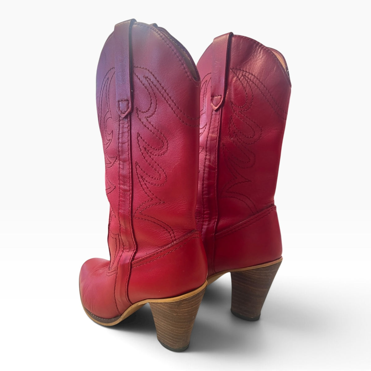 RED WESTERN BOOTS | 7