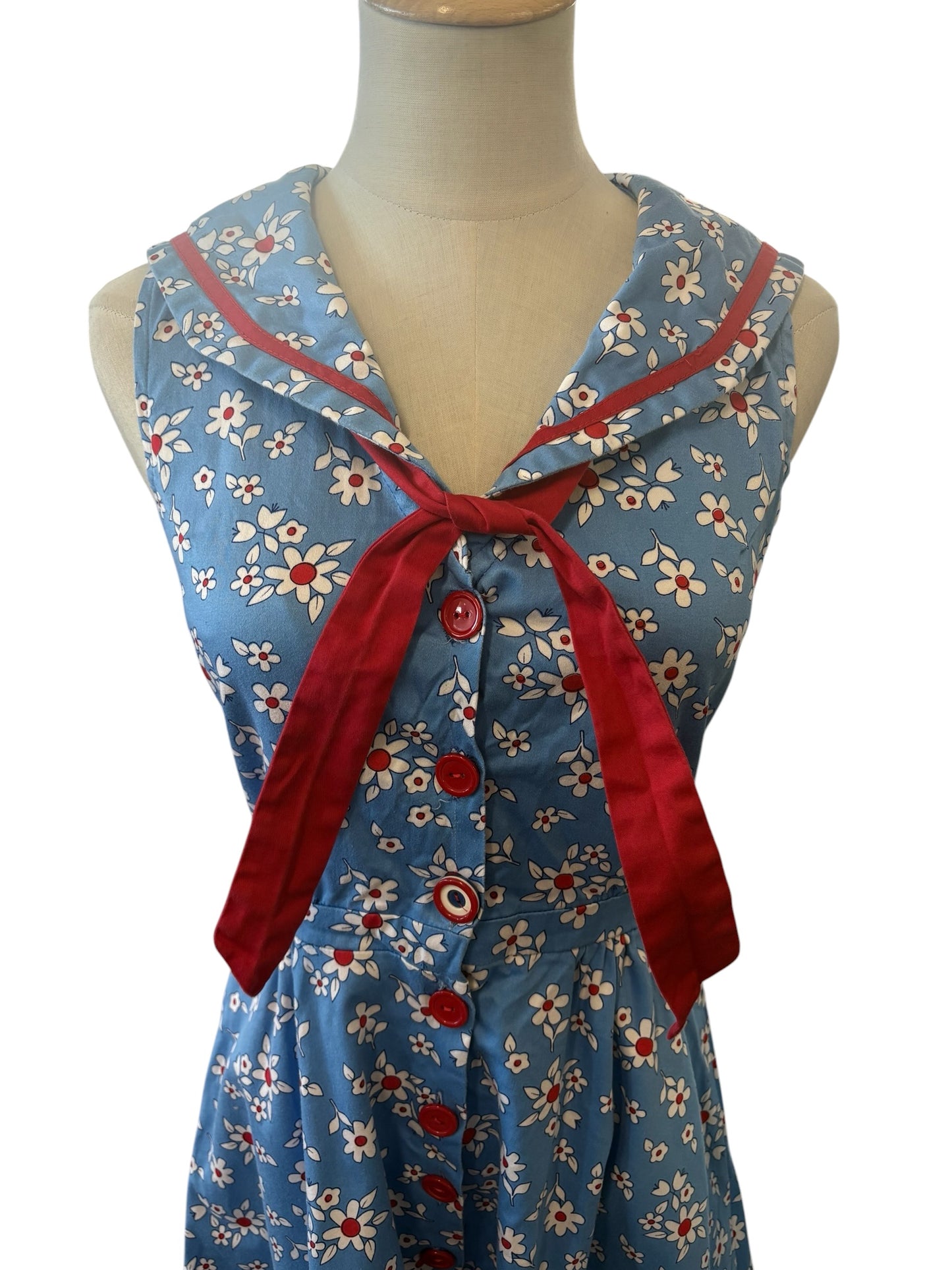 VOODOO VIXEN BLUE DRESS | M