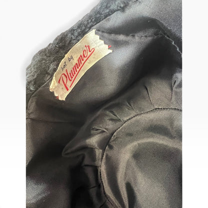 PLUMMER BLACK VELVET HAT