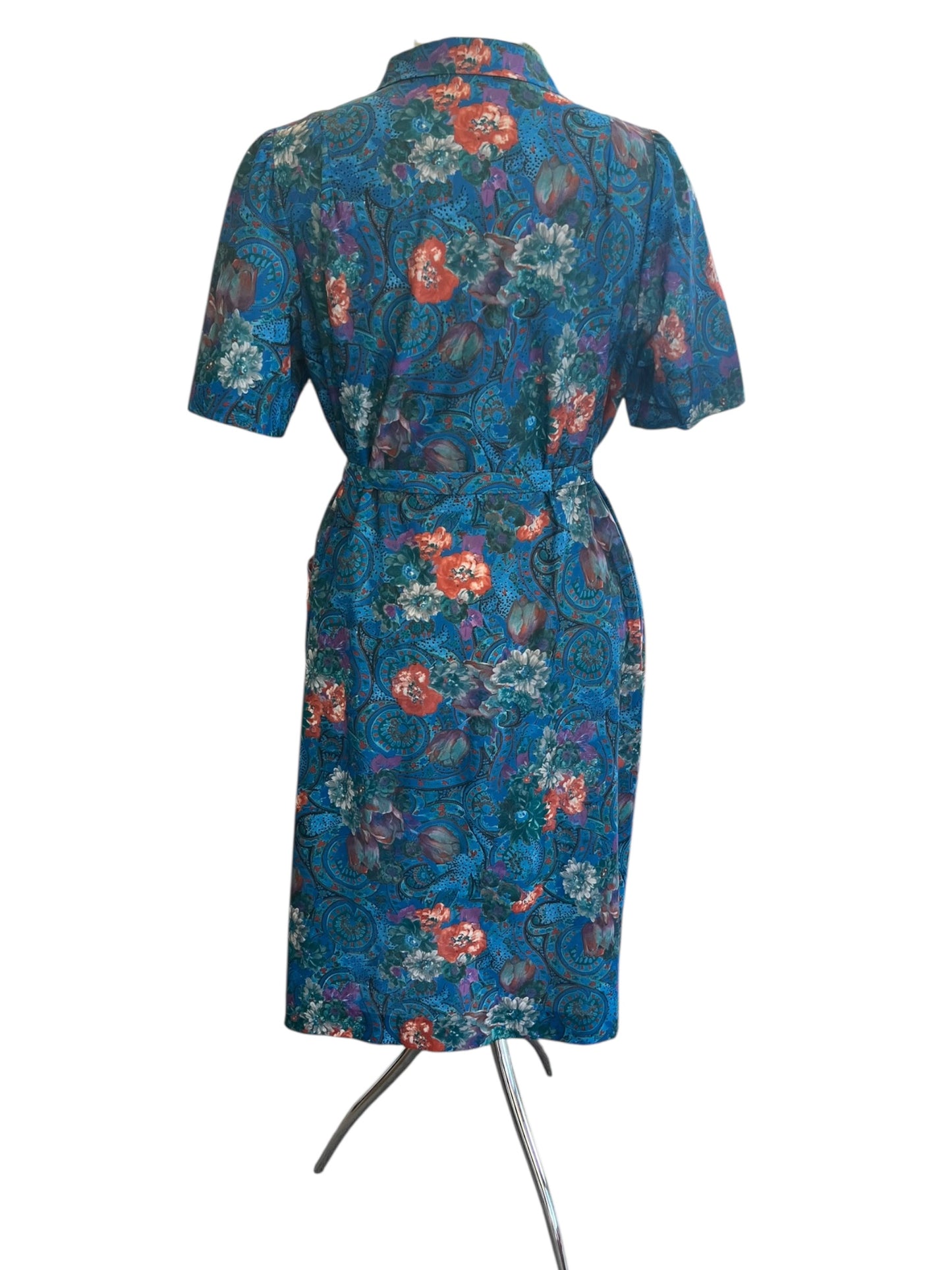 KENWALL BLUE FLORAL DRESS | 20