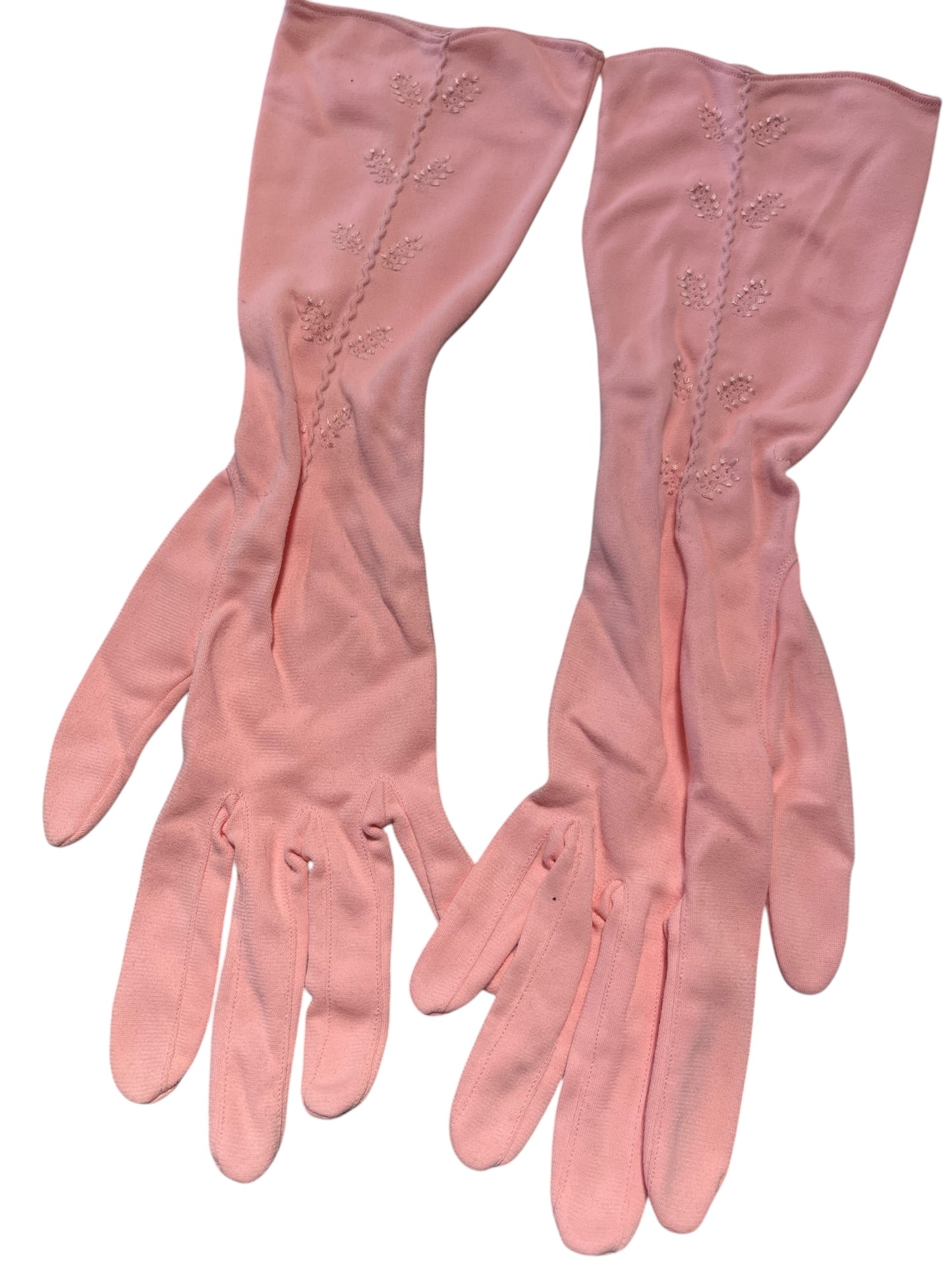 PINK LONG GLOVES